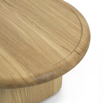 Suiseki Wood Coffee Table