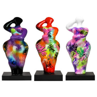 3 Depe Pack - Graffiti Inspired Sculptures