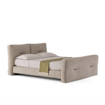 Loden Bed with Footboard