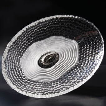 Cosmo Oval Centerpiece with Foot