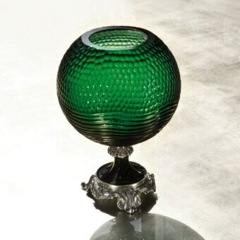 Cosmo Sphere Vase with Foot