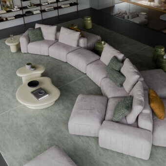 Gibson Curved Sectional