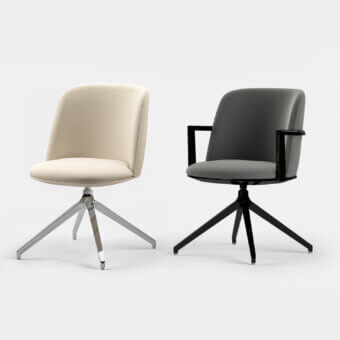 Kaleido Swiveling Chair & Armchair