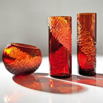 Solid Vase & Sphere Set