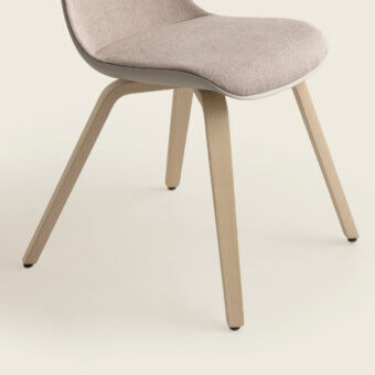 Elephantino Wooden Legs Chair