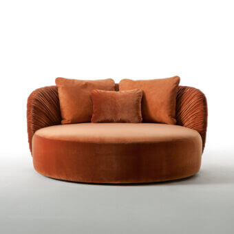 Drapé Round Daybed