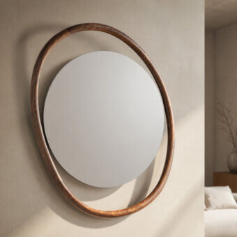 Unut Round Mirror