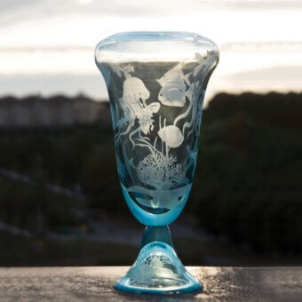 Swimming Vase & Sphere Set