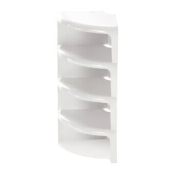 B-Line 4/4 Modular Corner Bookcase