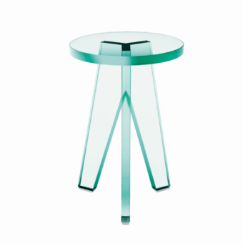 Glas Italia Crystal Stool