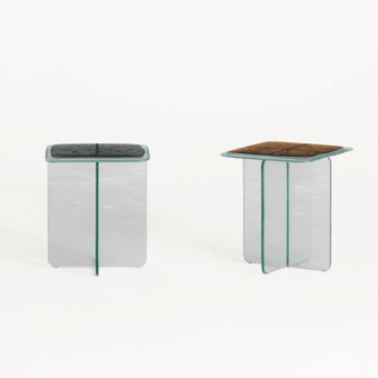 Glas Italia Glacier Side Table