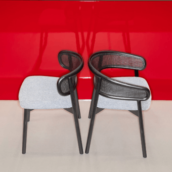 Potocco Stadium Cane Chair