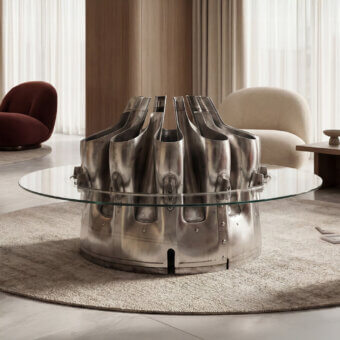 Arteinmotion - Aeronautical Collection AIR-REA0088 Coffee Table