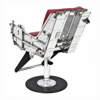Arteinmotion - Aeronautical Collection AIR-SED0100 Swiveling Stool