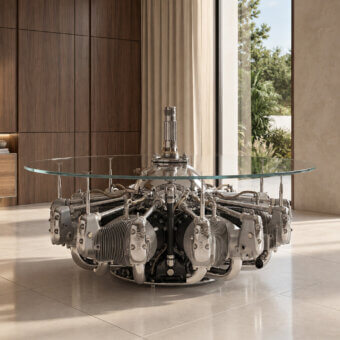 Arteinmotion - Aeronautical Collection AIR-TAV0113 Coffee Table