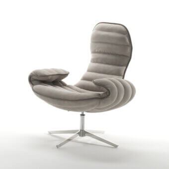 Arteinmotion POL-SIL Swiveling Lounge Chair