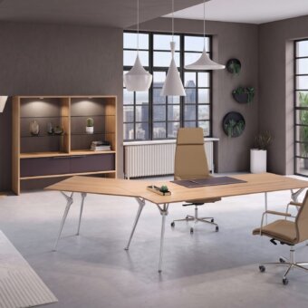 Codutti Genesis Office 45° Angular Desk