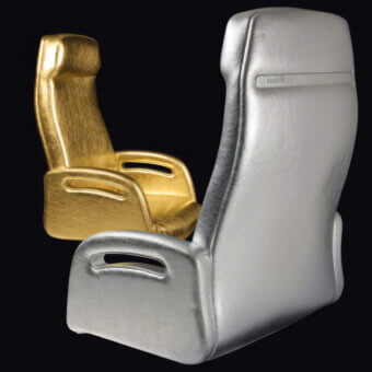 Codutti iSixty Diamond Luxury Office Armchair with Castors