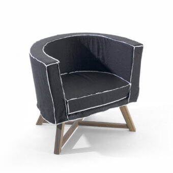 Gervasoni Gray 08 Lounge Chair