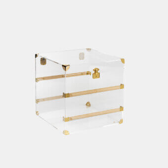 Vèlle Milano Glass Trunk