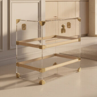 Vèlle Milano Glass Trunk