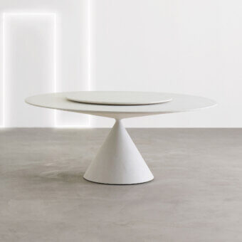 Desalto Clay Table with Lazy Susan