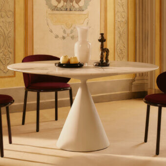 Desalto Clay Marble Top Table