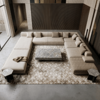 JR Home by John Richmond BON SLIM JR-083/S Sectional