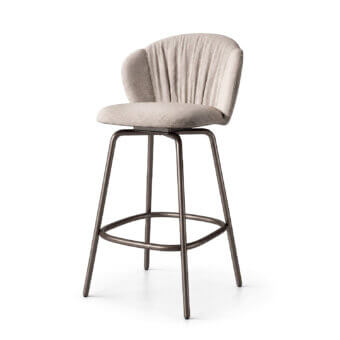 Ozzio Italia Vanity Swivel Stool